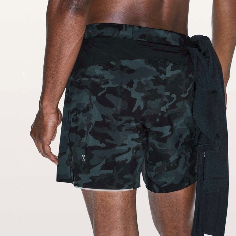 Lululemon | Surge Short‎ Incognito Camo Blue Multi Size M